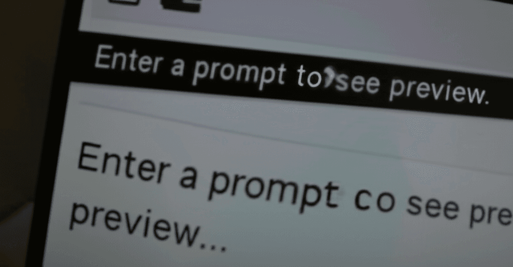 Enter a prompt to see preview...