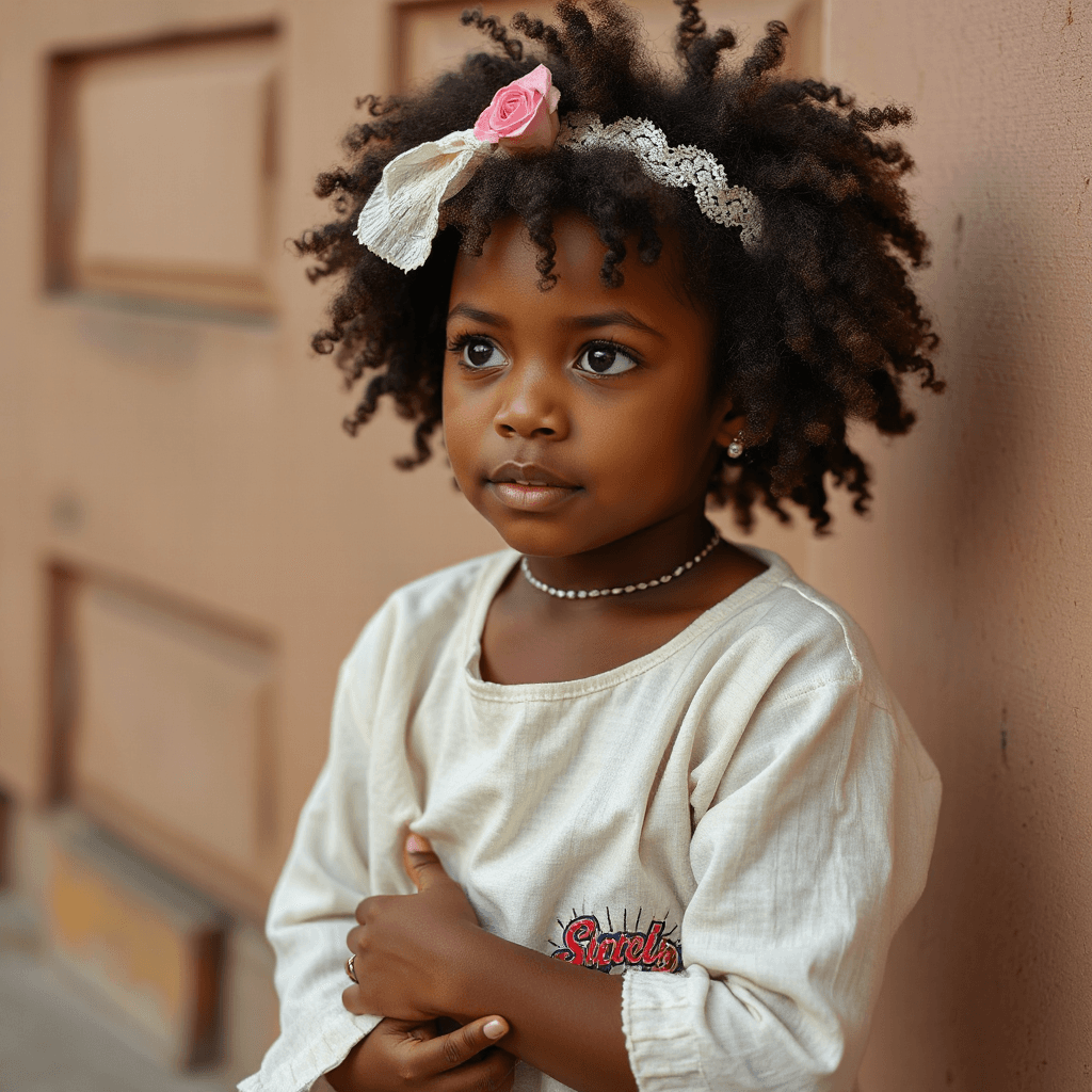 A black girl