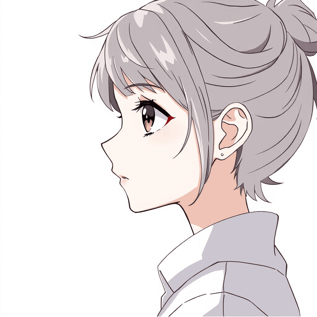 weißem Hintergrund
nur Krone
nur Haare
cleanem minimalistischen Look, in anime style